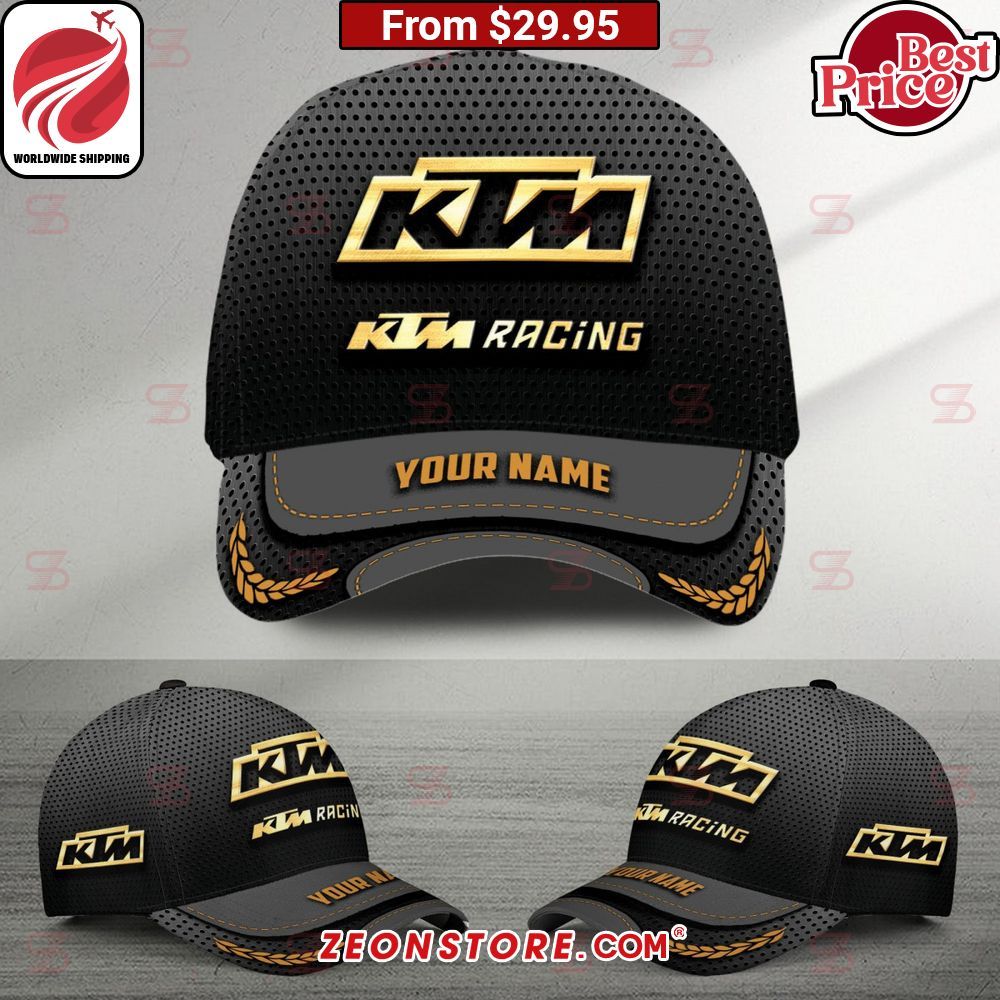 KTM Racing Custom Cap