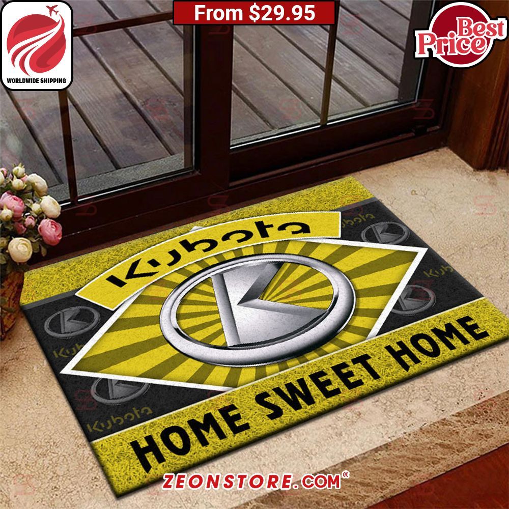 Kubota Home Sweet Home Doormat