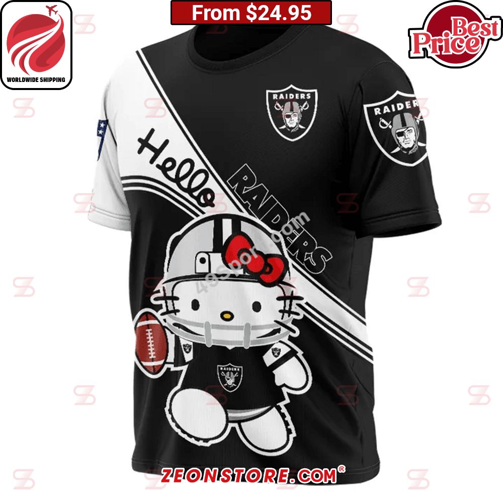Las Vegas Raiders Hello Kitty Shirt