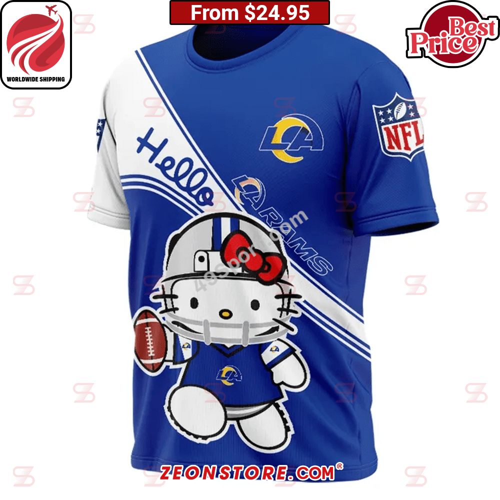 Los Angeles Rams Hello Kitty Shirt