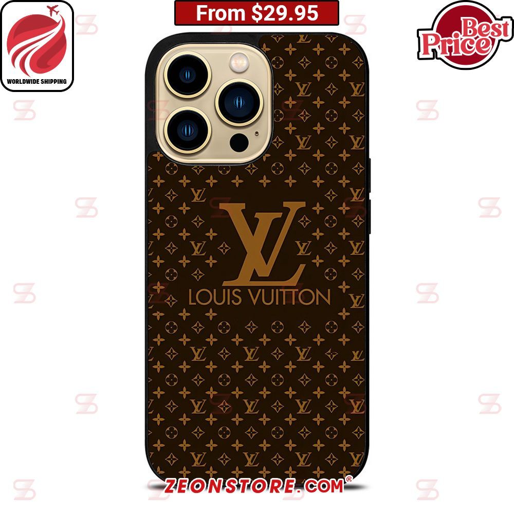 Louis Vuitton Brown Phone Case