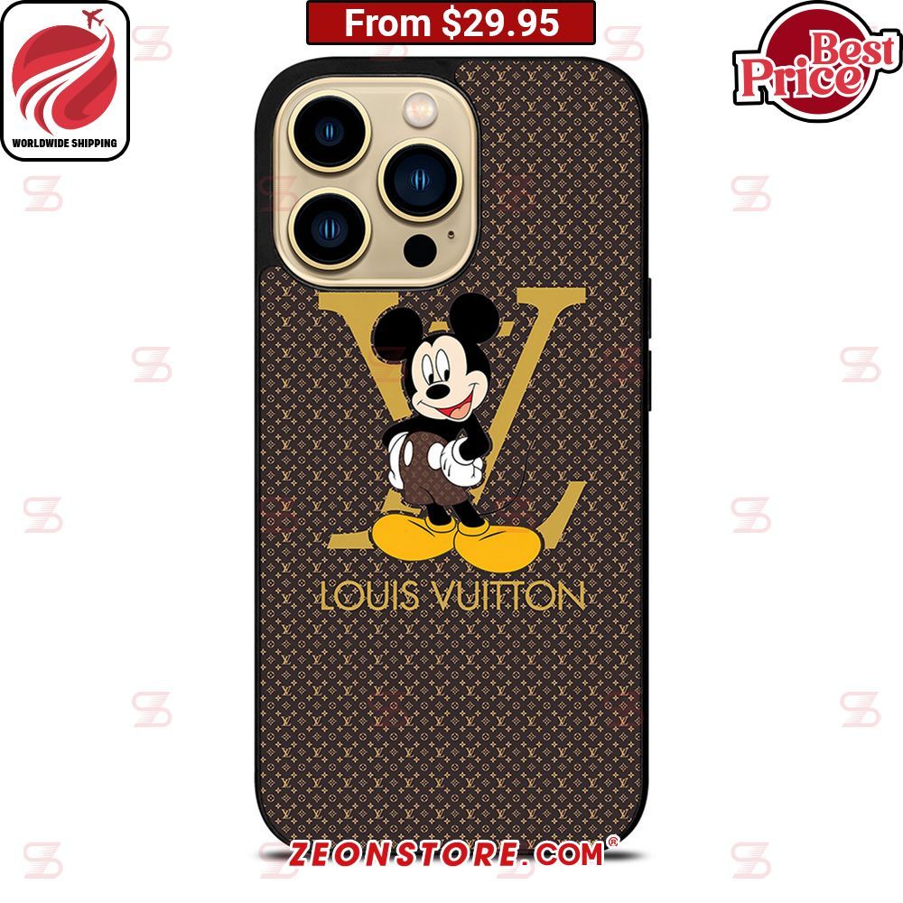 Louis Vuitton Mickey Mouse Phone Case