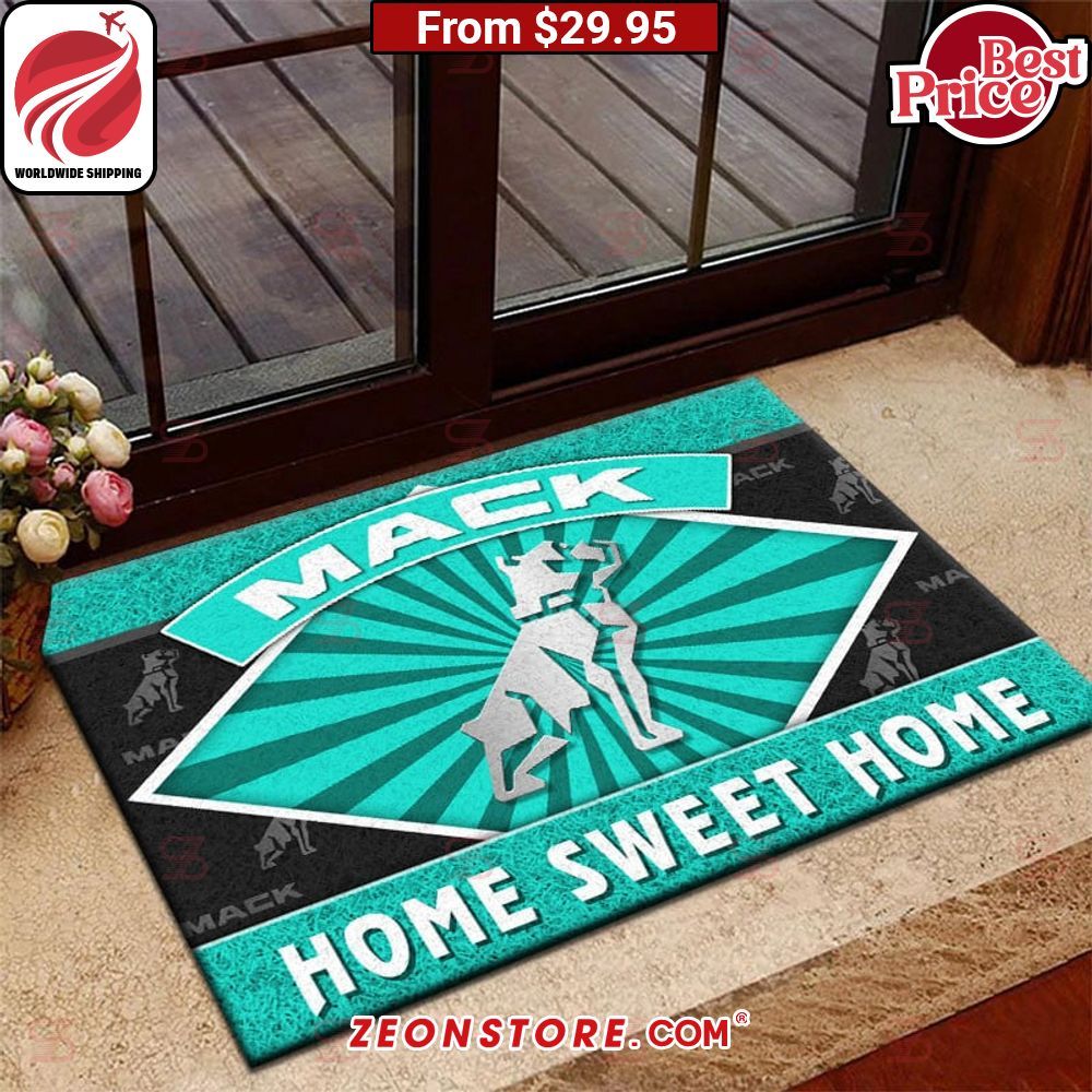 Mack Trucks Home Sweet Home Doormat