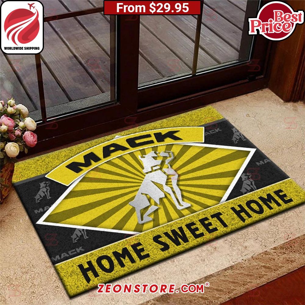 Mack Trucks Home Sweet Home Doormat