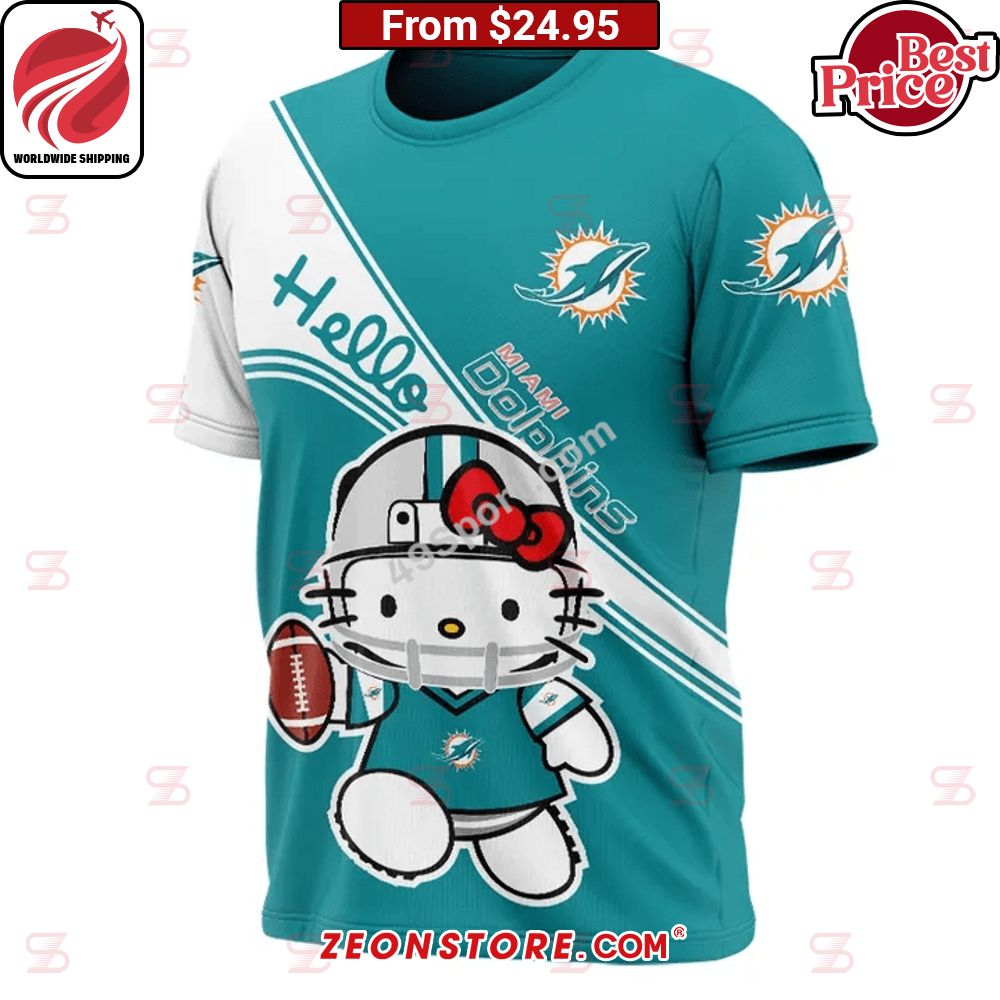 Miami Dolphins Hello Kitty Shirt