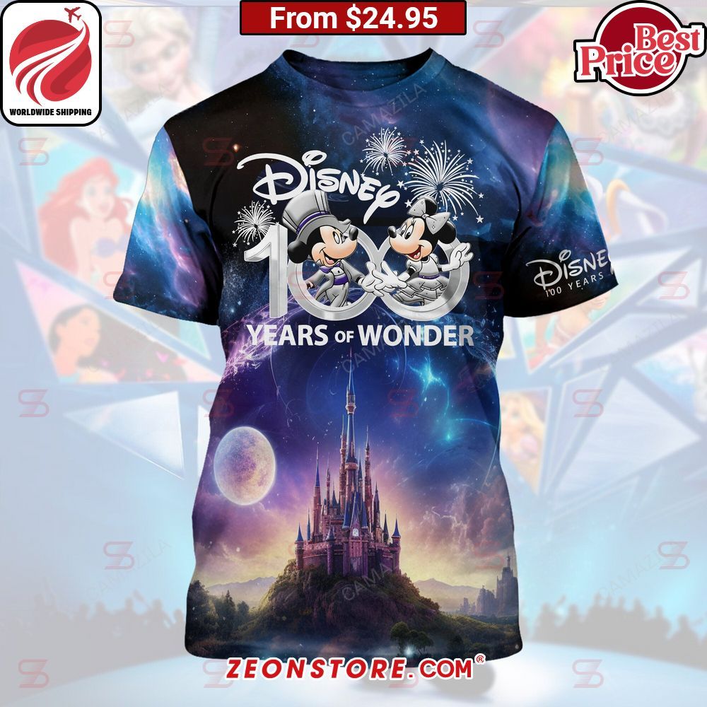 Mickey Mouse Minnie Mouse Disney Years of Wonder Shirt
