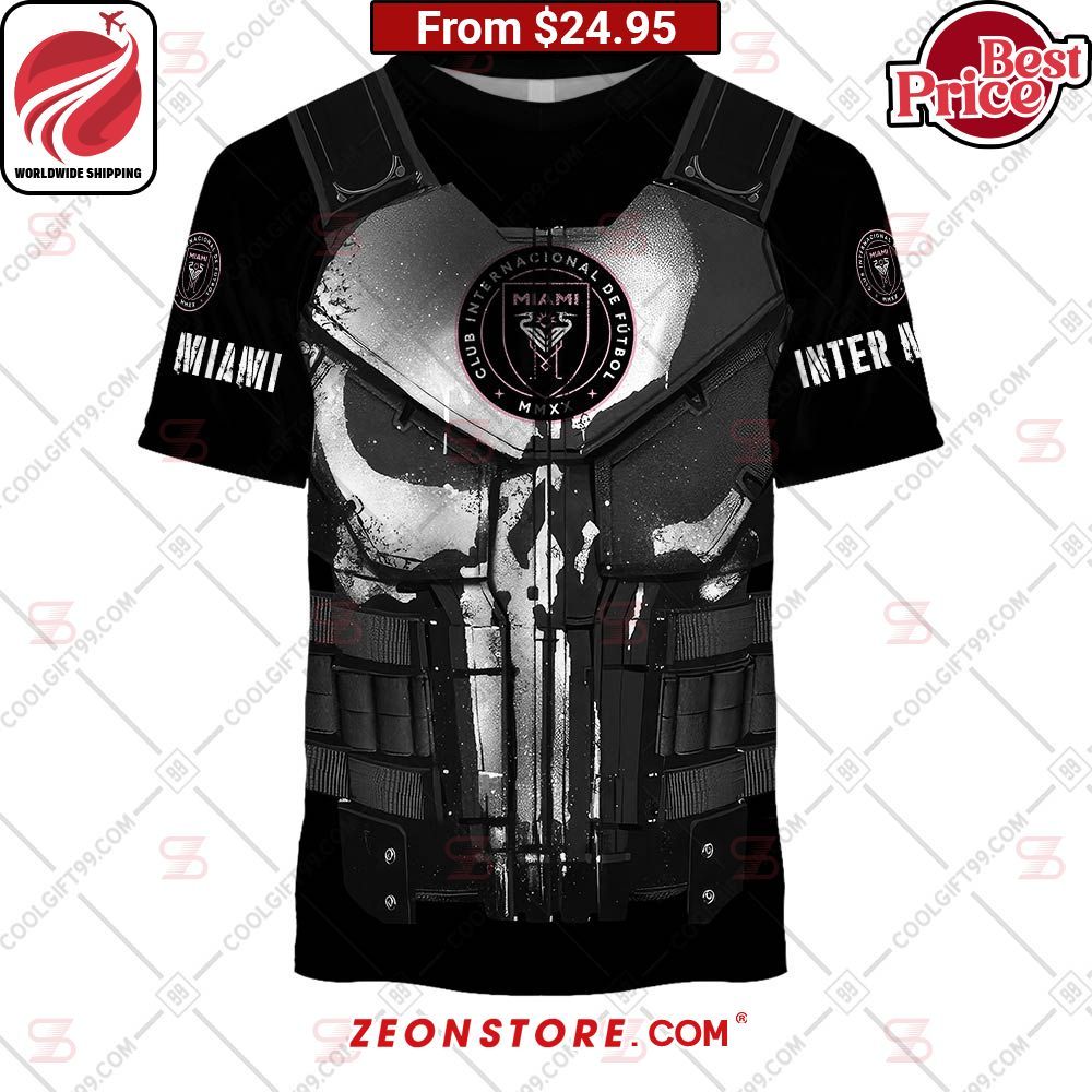MLS Punisher Skull Inter Miami CF Custom Hoodie