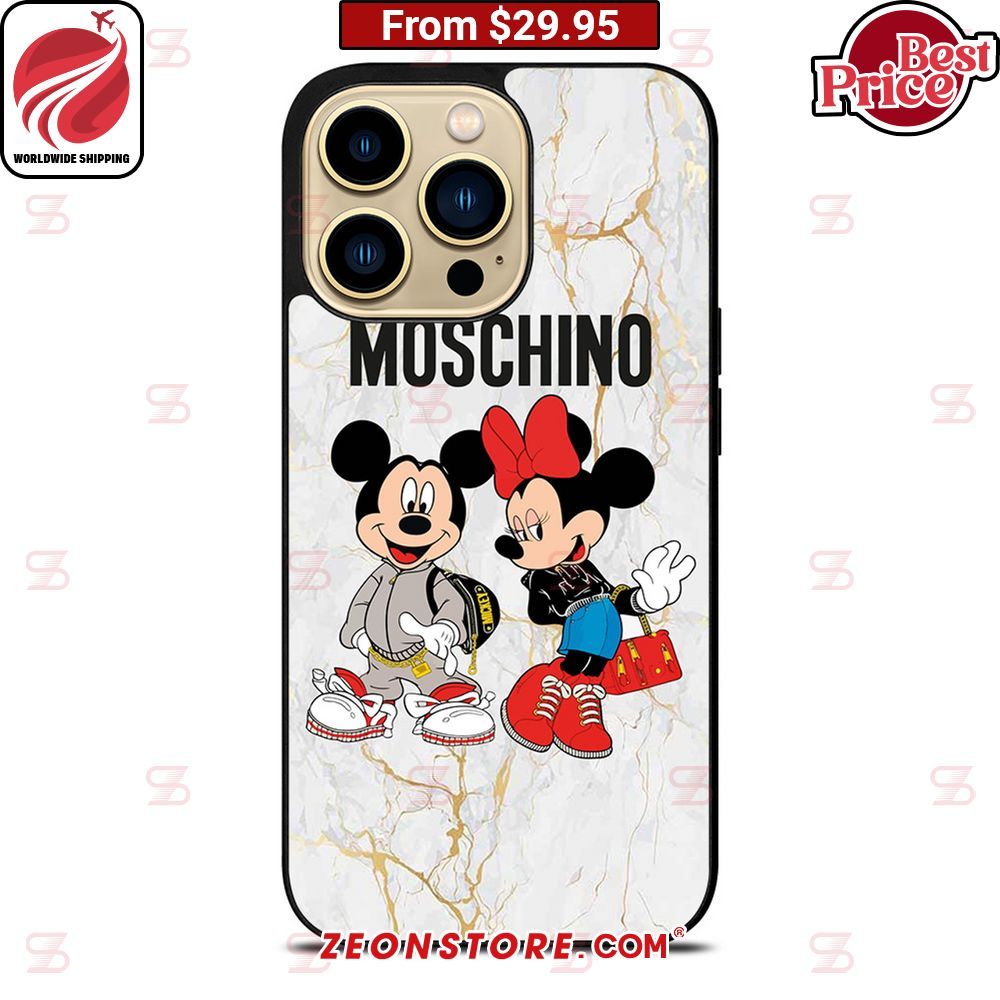Moschino Mickey Mouse Minnie Mouse Phone Case