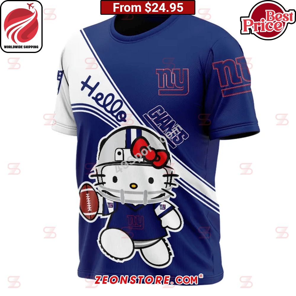 New York Giants Hello Kitty Shirt