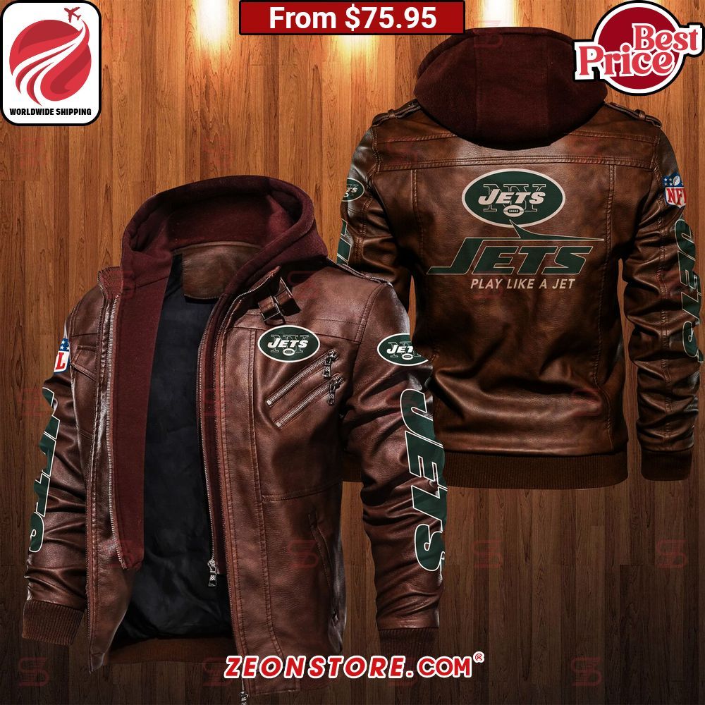 New York Jets Leather Jacket