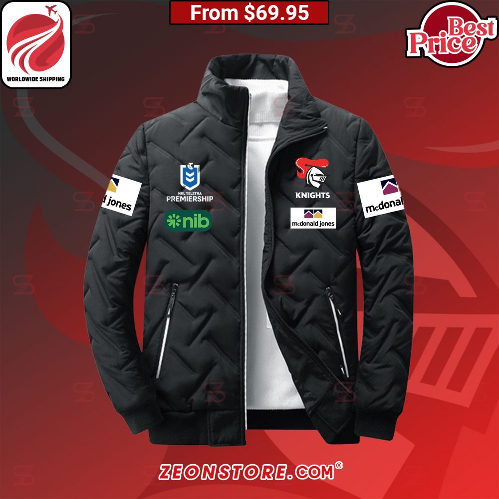 Newcastle Knights NRL Puffer Jacket