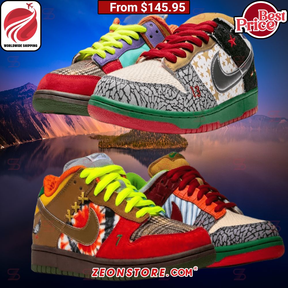 Nike SB Dunk Low 'What the Dunk' Sneaker