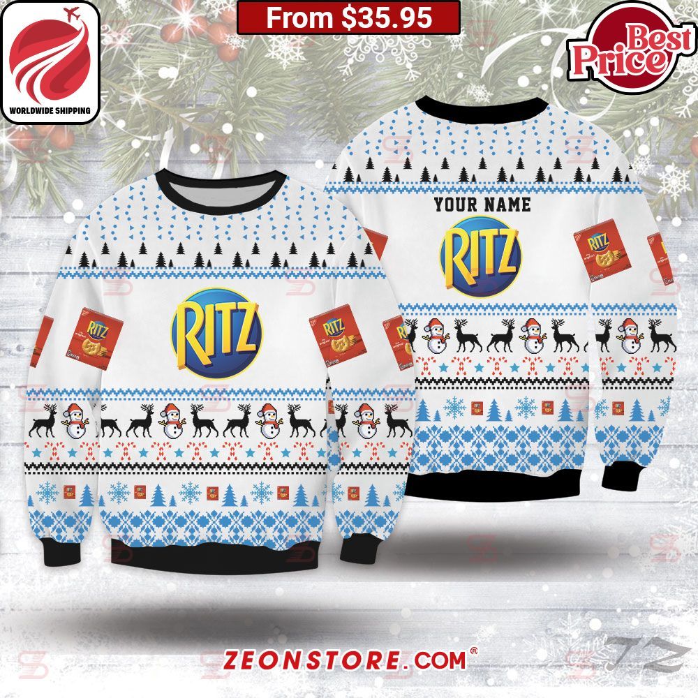 Ritz Custom Christmas Sweater