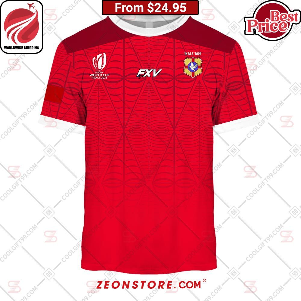 Rugby World Cup 2023 Tonga Rugby Custom Shirt Hoodie