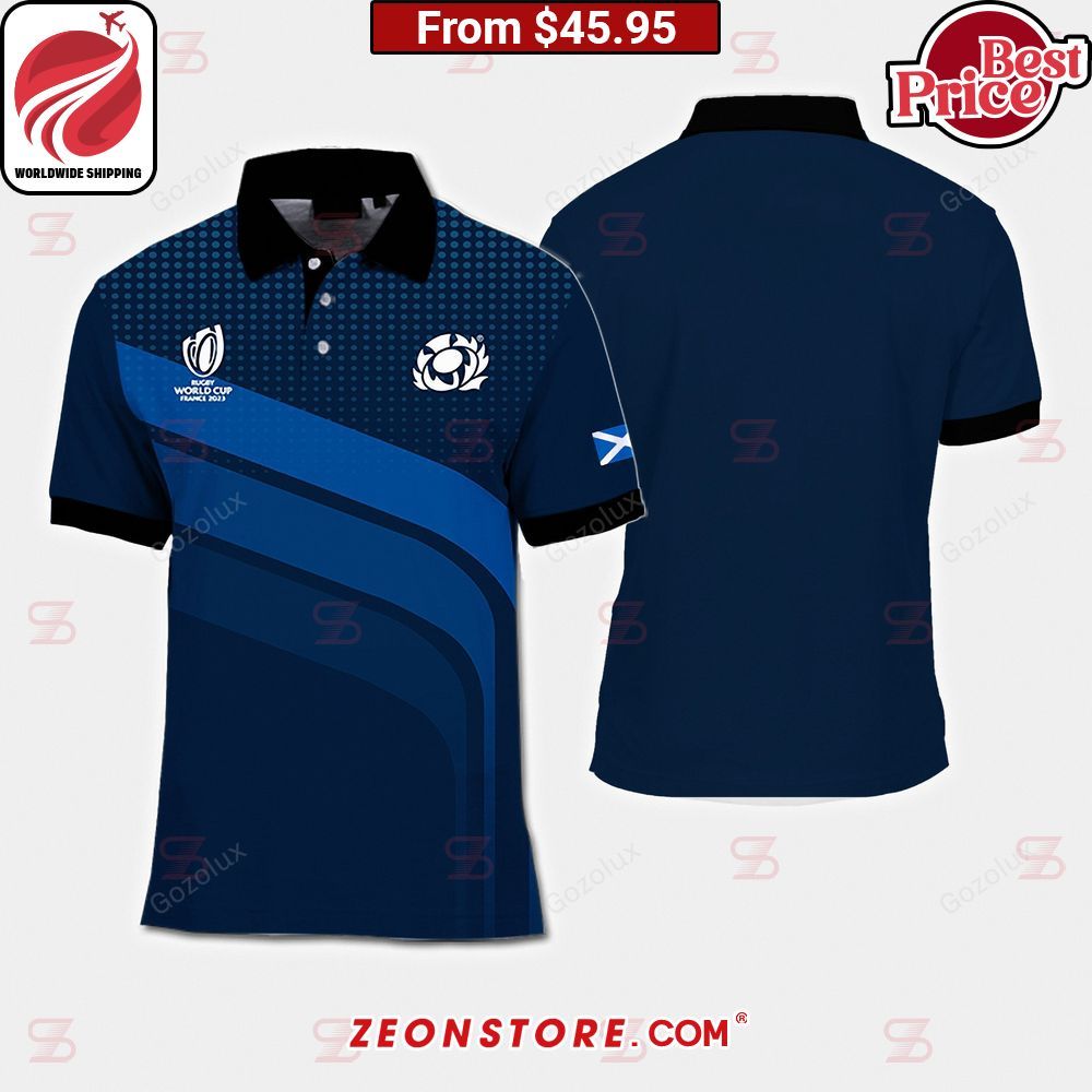 Scotland Rugby World Cup France 2023 Polo Shirt