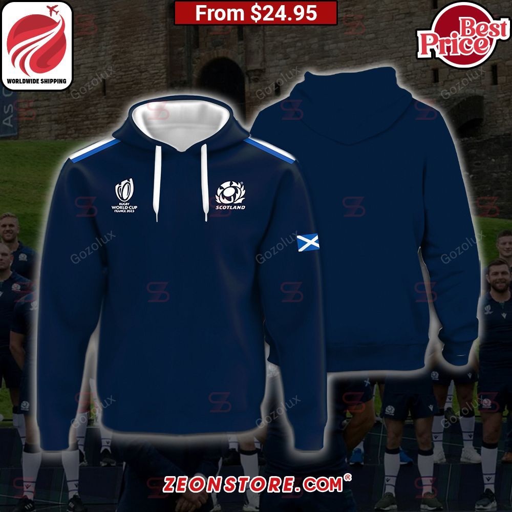 Scotland Rugby World Cup France 2023 Shirt Hoodie