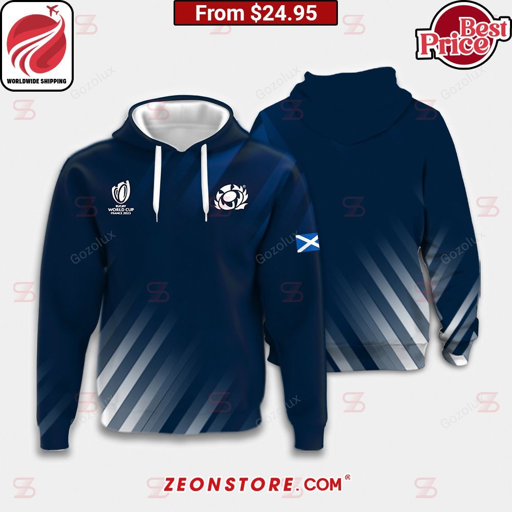 Scottish Rugby Team Rugby World Cup France 2023 Shirt Hoodie