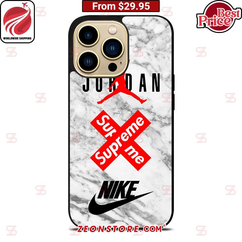 Supreme Jordan Nike Phone Case
