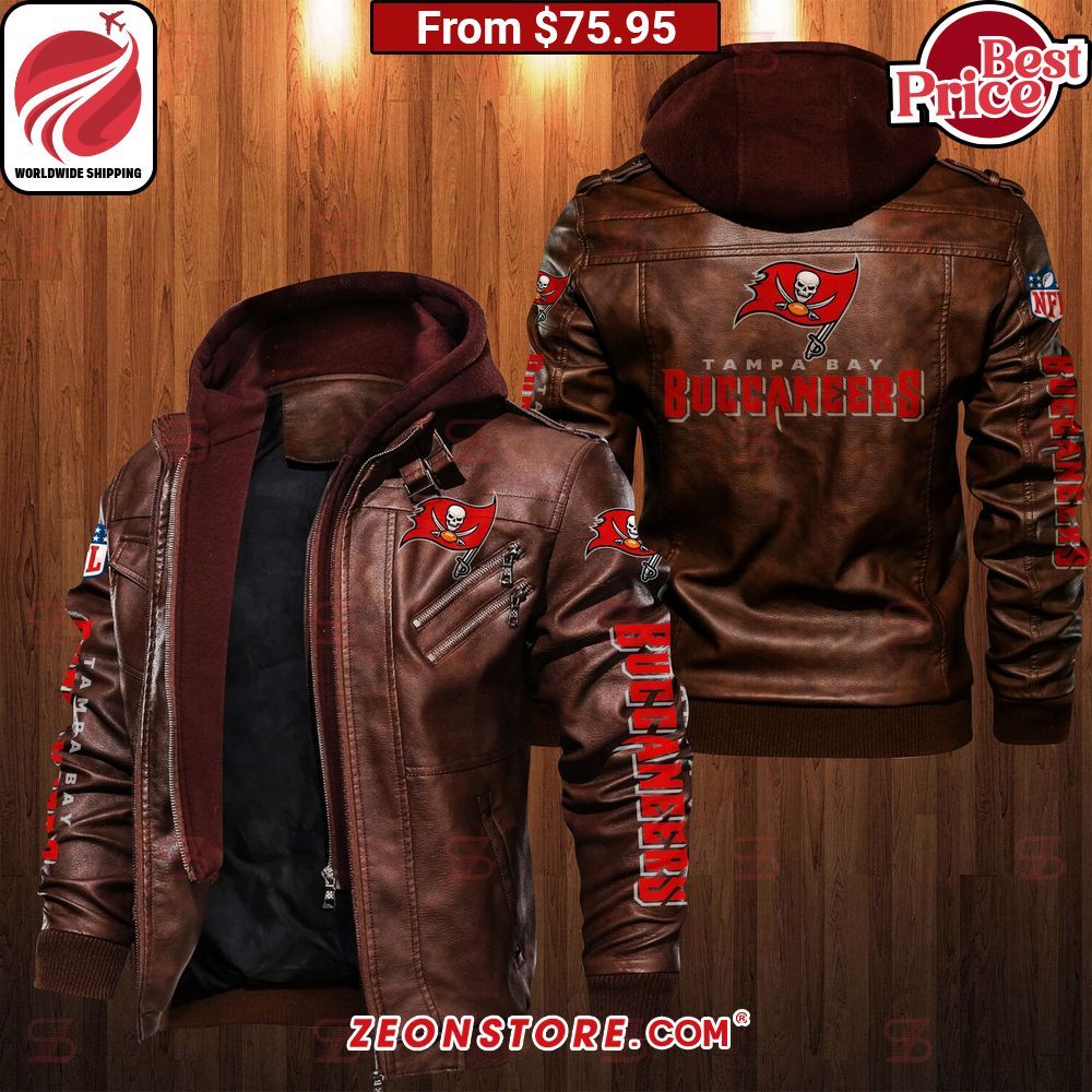 Tampa Bay Buccaneers Leather Jacket