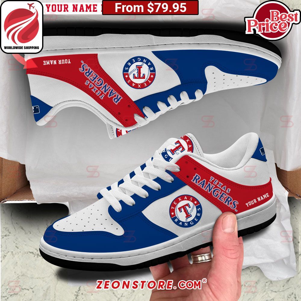 Texas Rangers Custom Nike Dunk Low