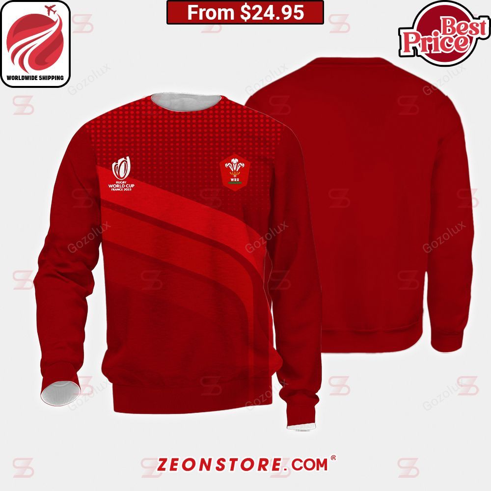 Wales national rugby union team Rugby World Cup France 2023 Shirt Hoodie