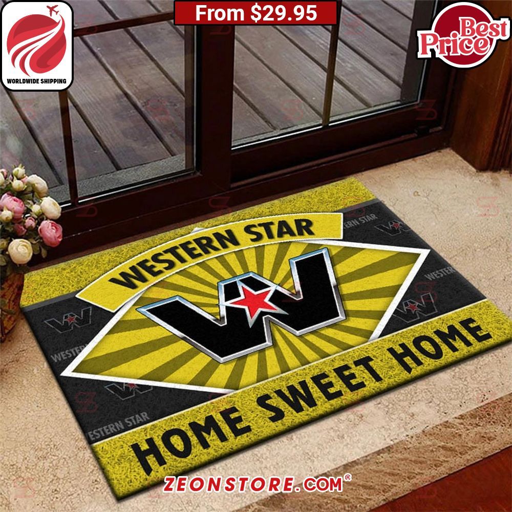 Western Star Trucks Home Sweet Home Doormat