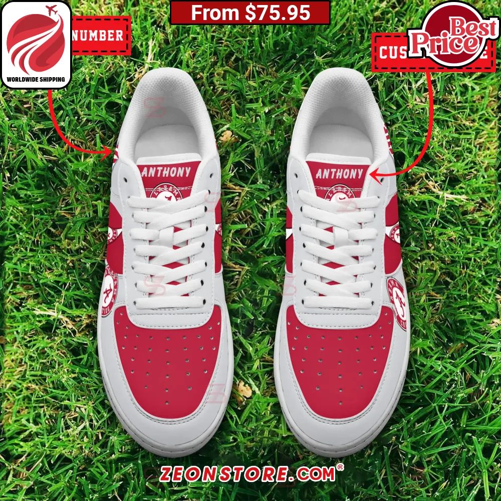 Wisconsin Badgers NCAA Air Force Shoes