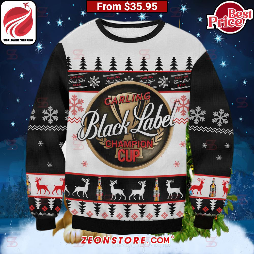 Carling Black Label Champion Cup Sweater