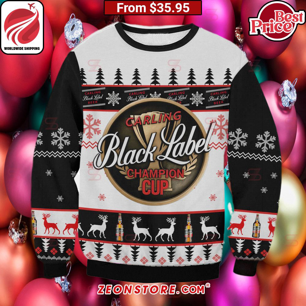 Carling Black Label Champion Cup Sweater