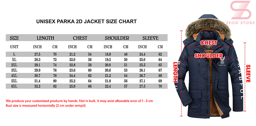 Los Angeles Chargers Parka Jacket