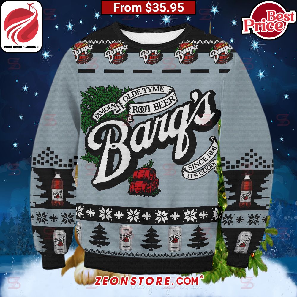 Barq’s Root Beer Christmas Sweater