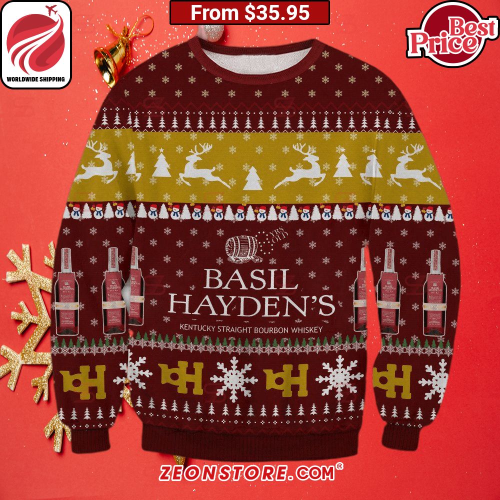 Basil Hayden's Christmas Sweater