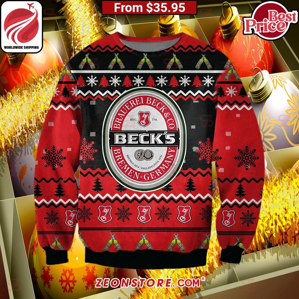 Beck's Christmas Sweater