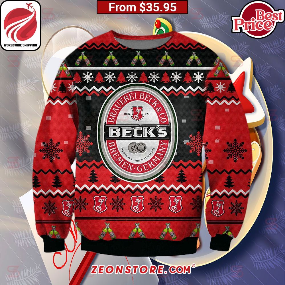 Beck's Christmas Sweater