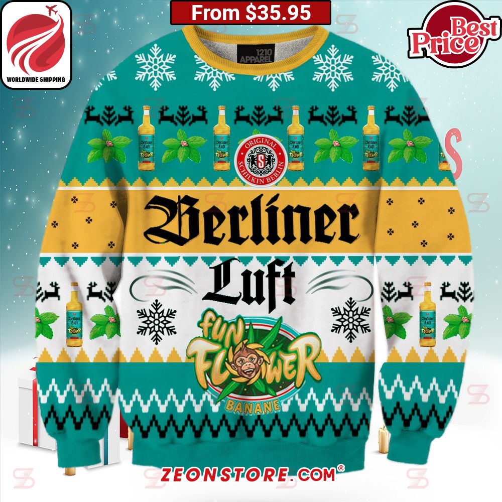 Berliner Luft Fun Flower Christmas Sweater