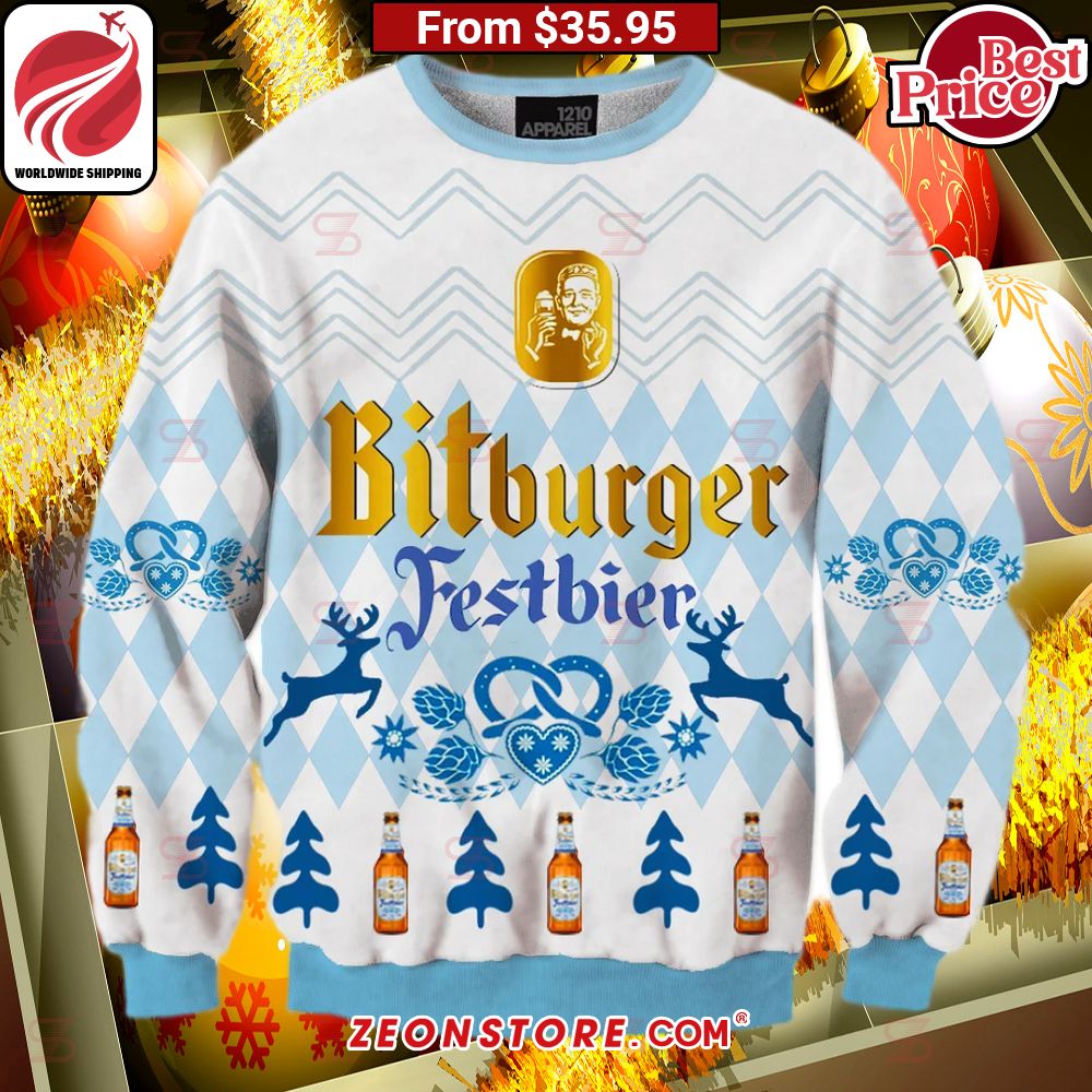 Bitburger Festbier Christmas Sweater