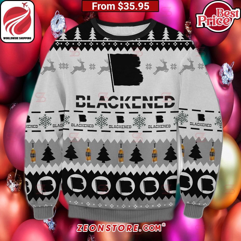 Blackened Christmas Sweater
