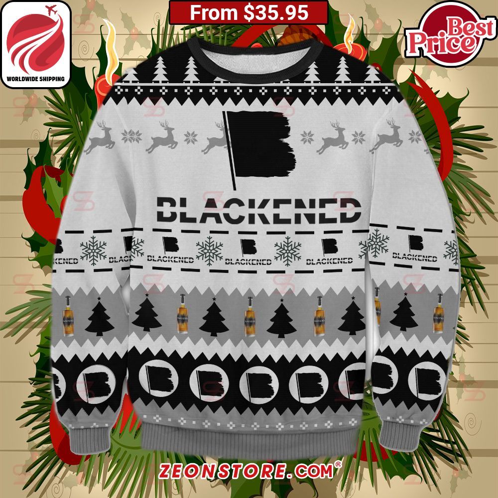 Blackened Christmas Sweater