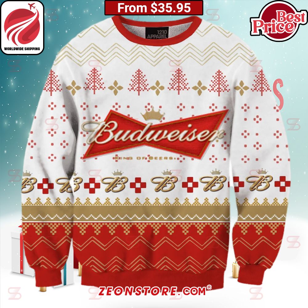Budweiser Christmas Sweater