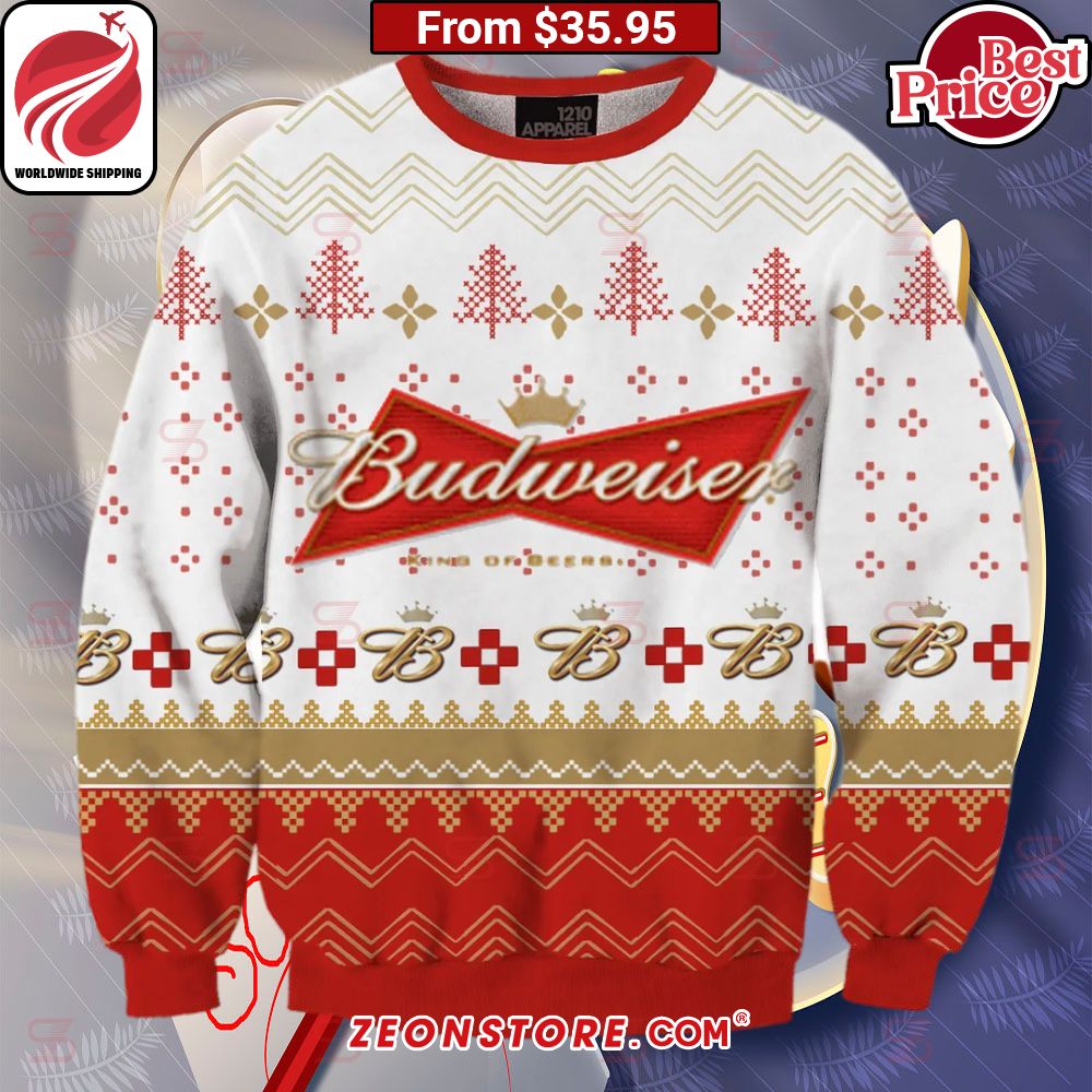 Budweiser Christmas Sweater