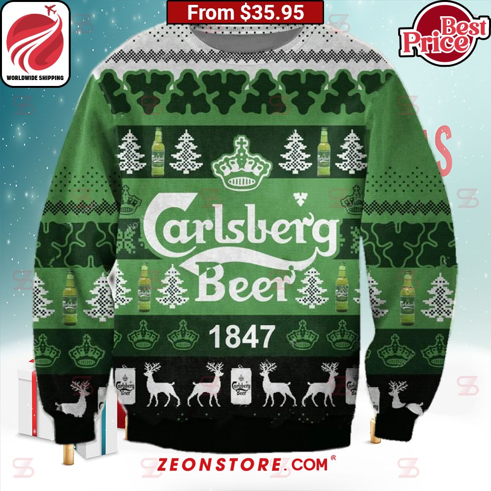 Carlsberg Beer Christmas Sweater