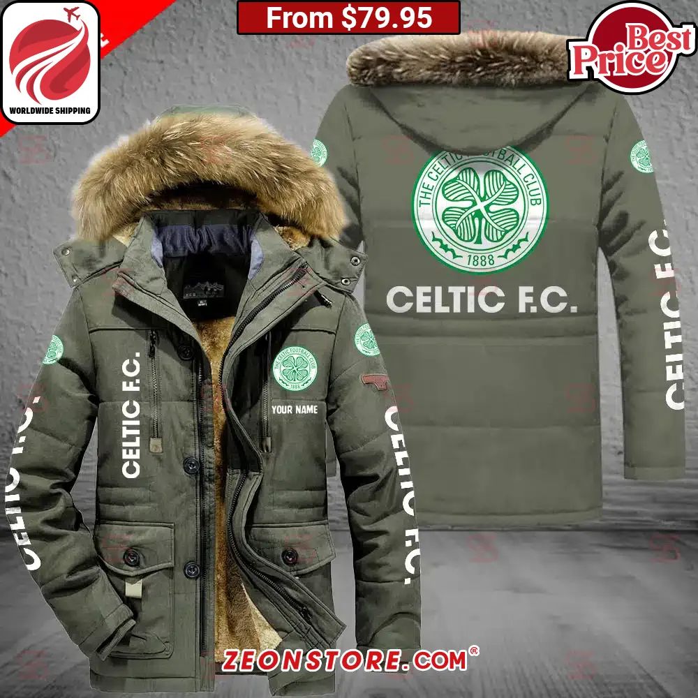 Celtic F.C. Custom Parka Jacket