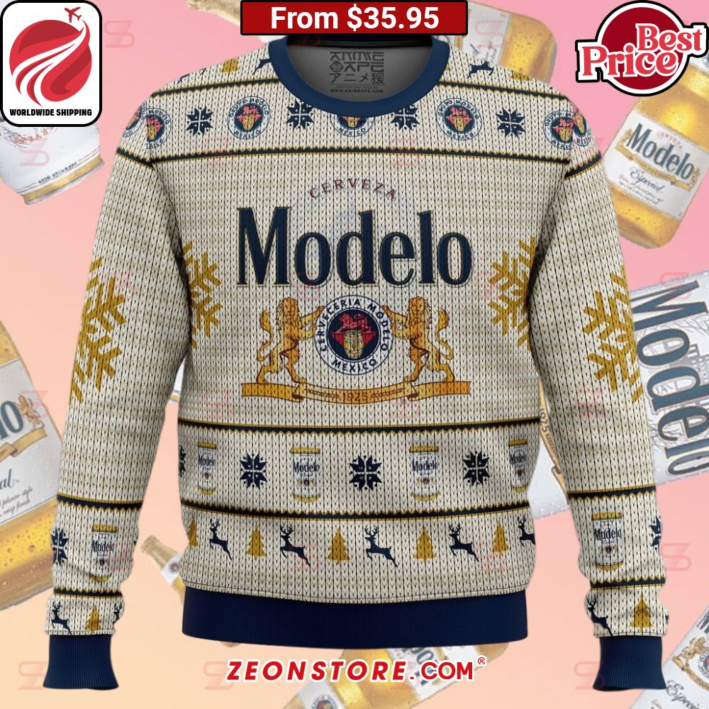 Cerveza Modelo Sweater