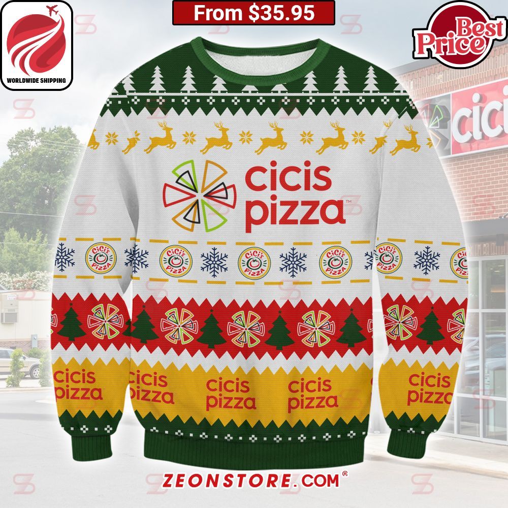 Cicis Pizza Sweater
