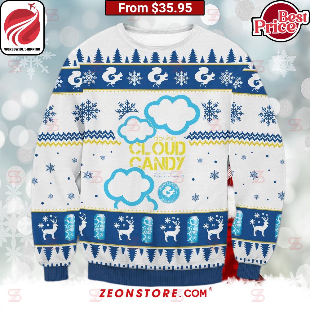 Cloud Candy Christmas Sweater