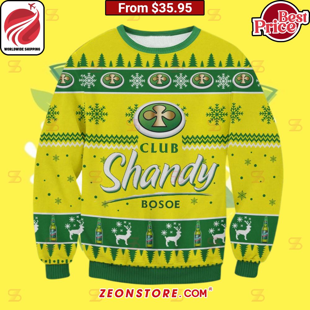 Club Shandy Bosoe Christmas Sweater