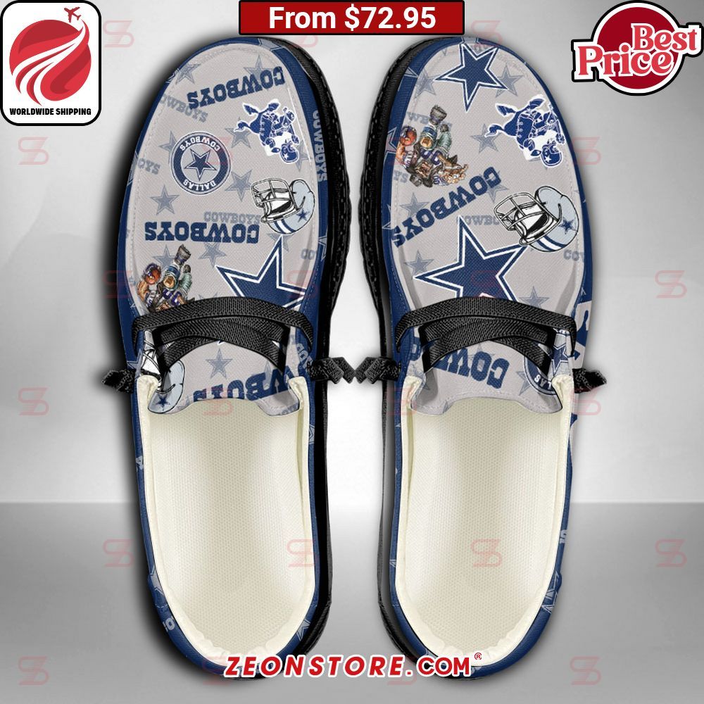 Dallas Cowboys Custom Hey Dude Shoes - Zeonstore - Global Delivery