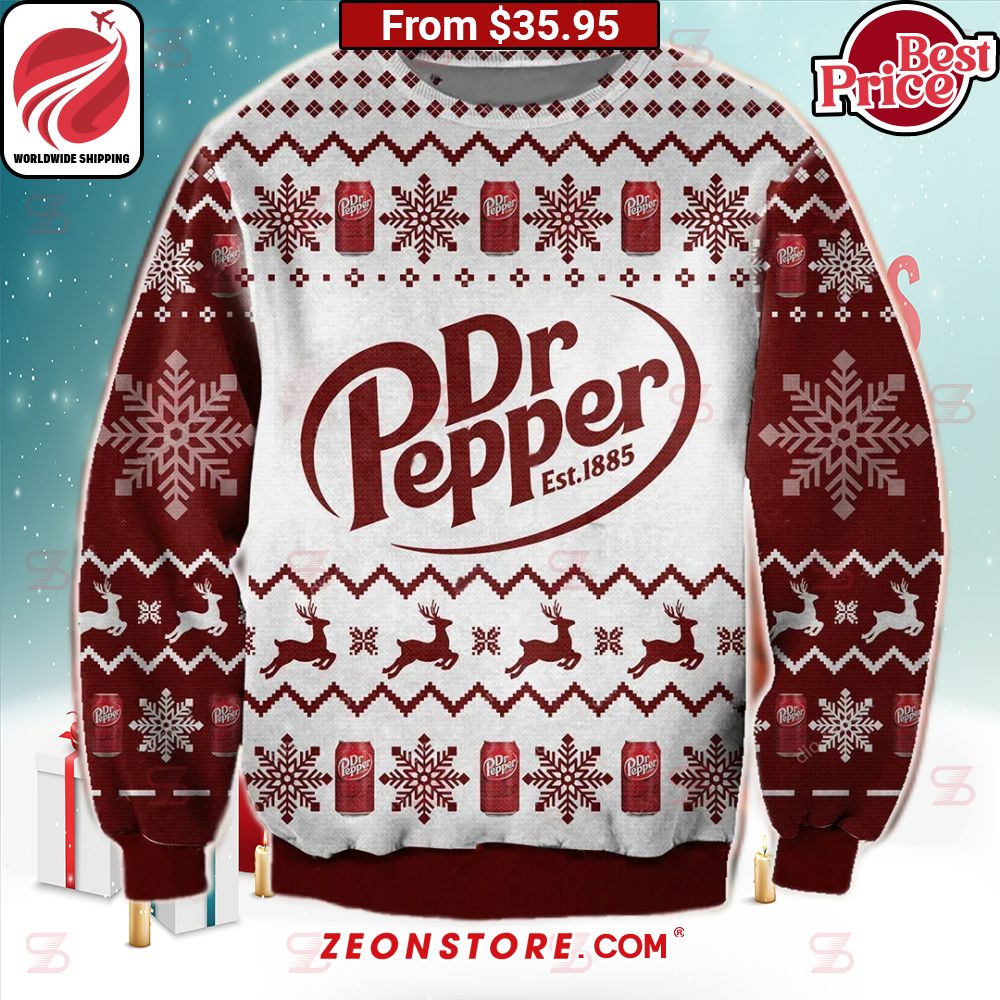 Dr Pepper Christmas Sweater
