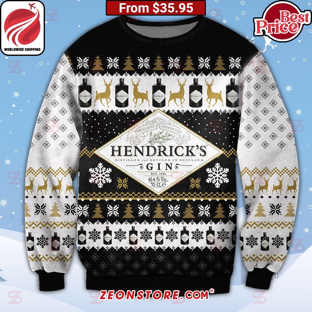 Hendrick's Gin Christmas Sweater