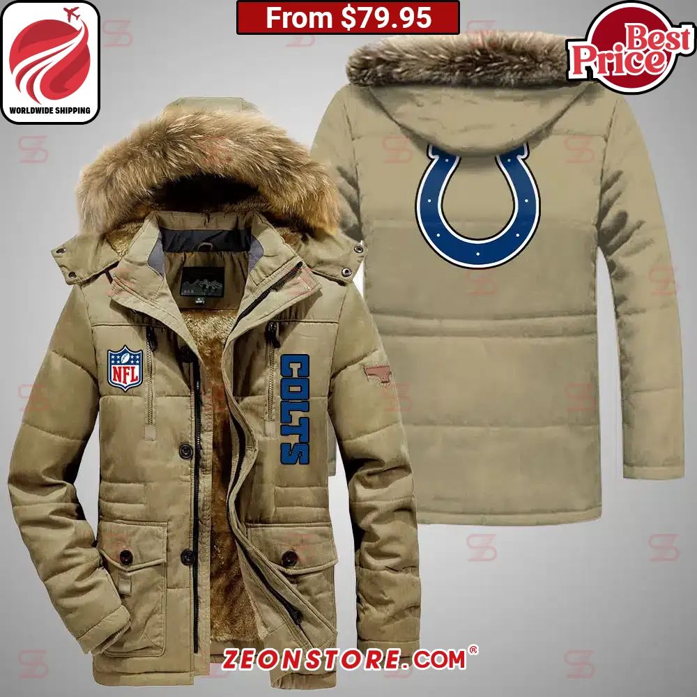 Indianapolis Colts Parka Jacket